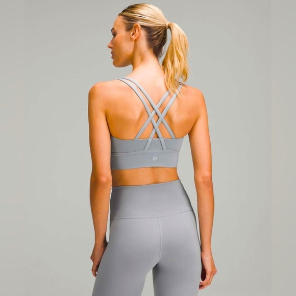 Lululemon Energy Longline Bra Activewear Yoga Running Sports Bra - Picture 1 of 9